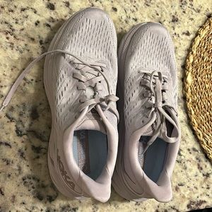 Hoka One One Clifton 8 Monochromatic Lavender Shoes